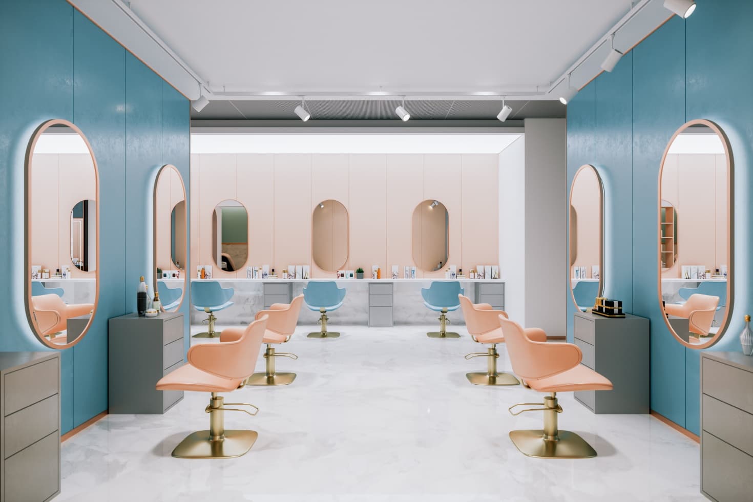 A beautiful modern beauty business.